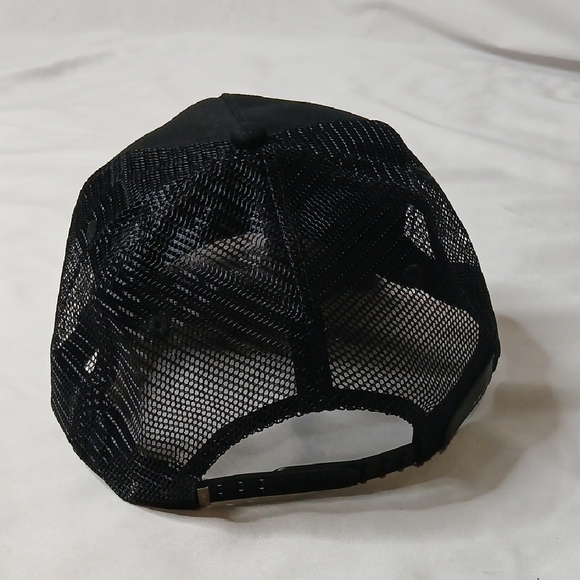 AMIRI Black Mesh Trucker Cap - Picture 2 of 6